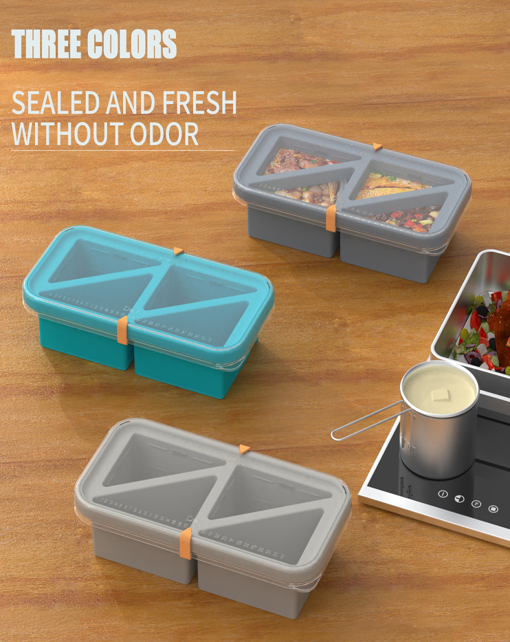 500ml Silicone Souper Cubes Freezes Soup Broth Or Sauce Soup Mold silicone Soup  Freezer Molds